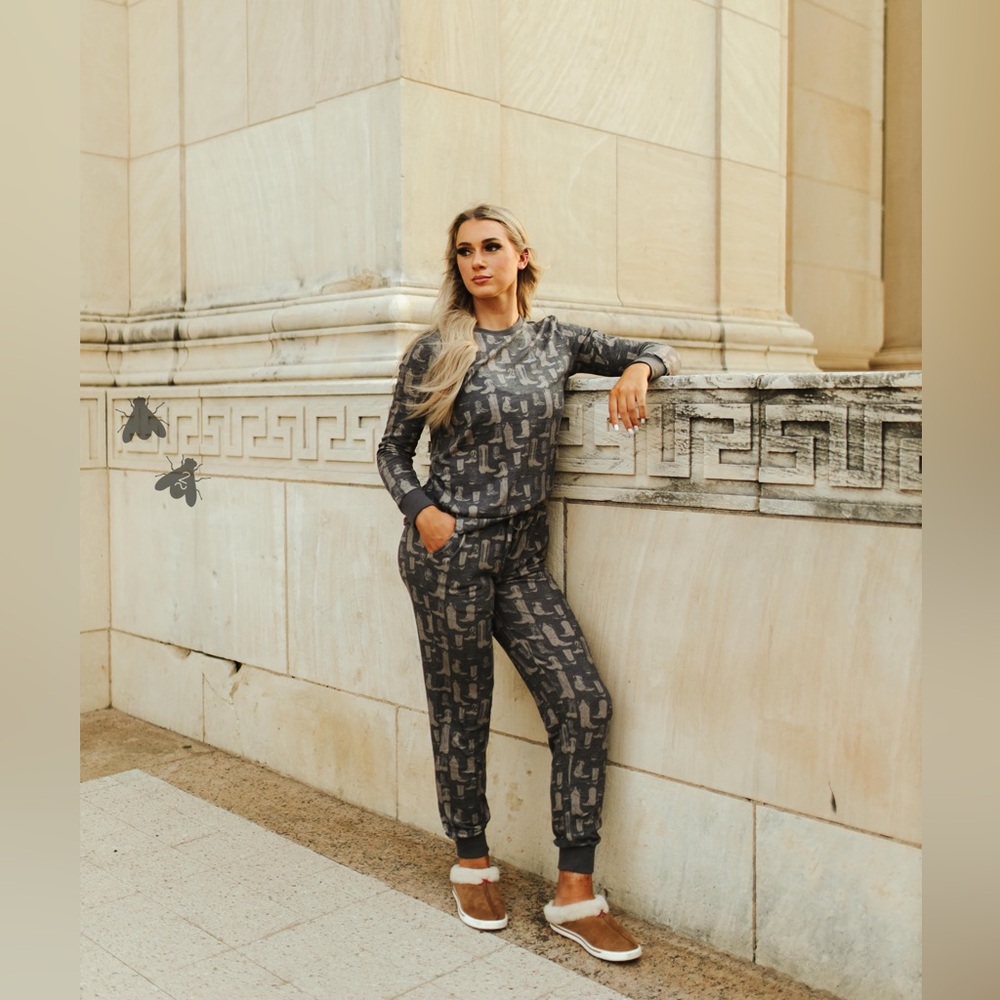 Loungy Boot Scoot Joggers